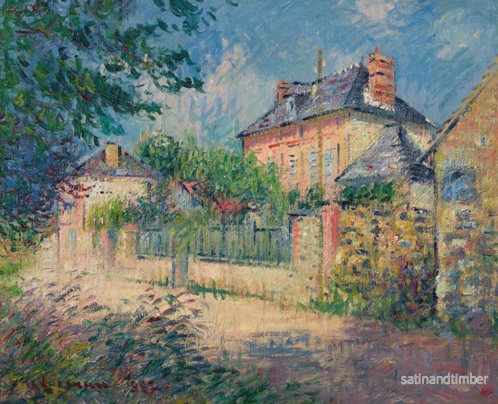 Reproduktion av målningen Rue de village - Gustave Loiseau - Bild 2