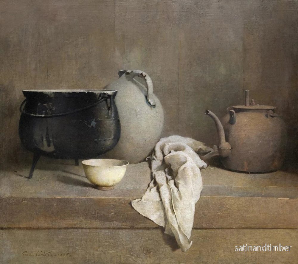 Reproduktion av målningen Studie i grått - Emil Carlsen - Bild 2