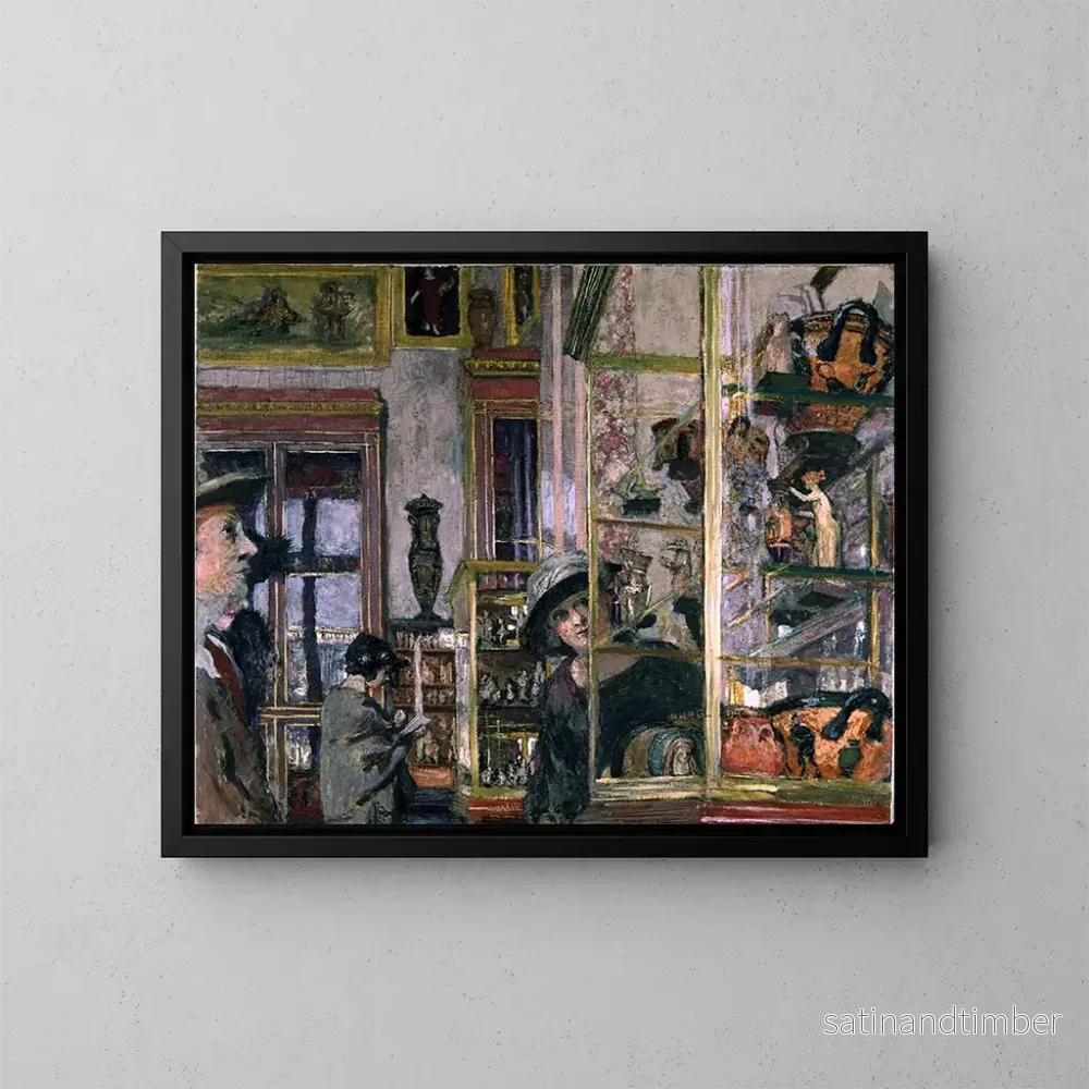 Reproduktion av målningen La salle Clarac - Édouard Vuillard