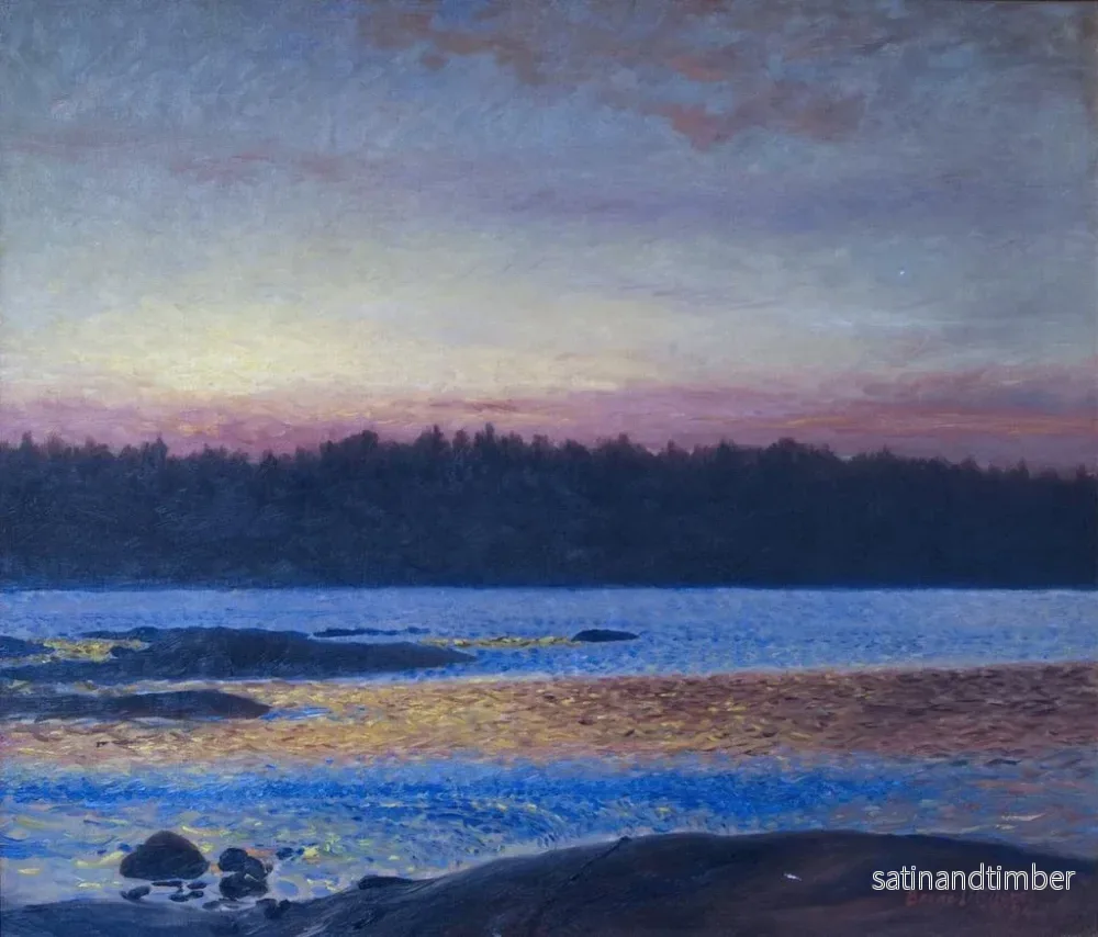 Reproduktion av målningen Morgon - Bruno Liljefors - Bild 2