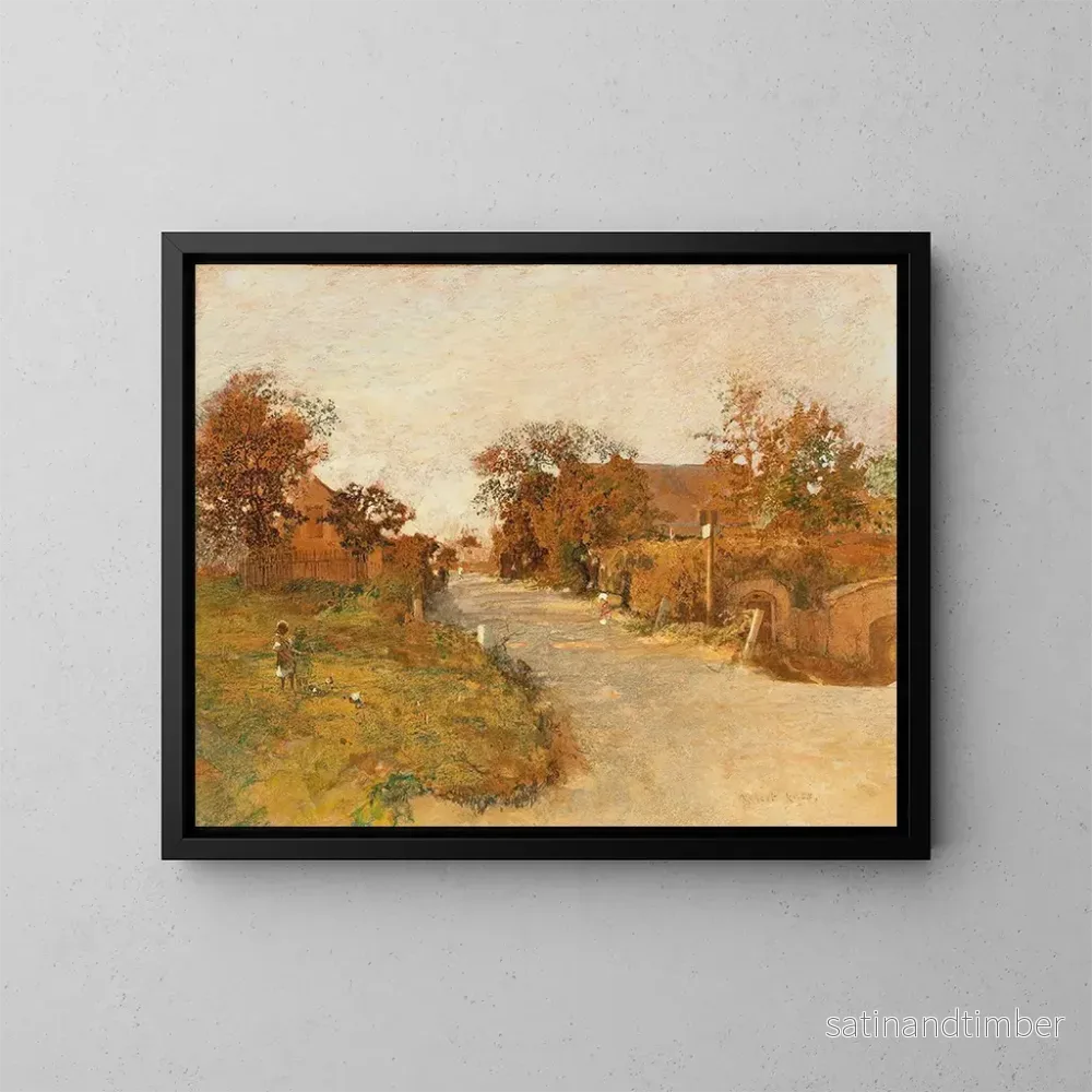 Reproduktion av målningen Motif de Feldsberg - Robert Russ