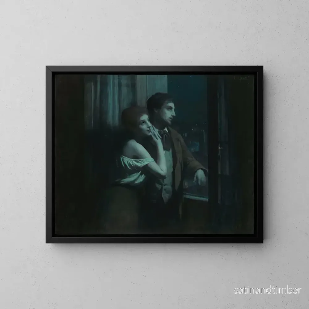 Reproduktion av målningen Rêverie – Charles Amable Lenoir Reproduktion av målningen Rêverie – Charles Amable Lenoir