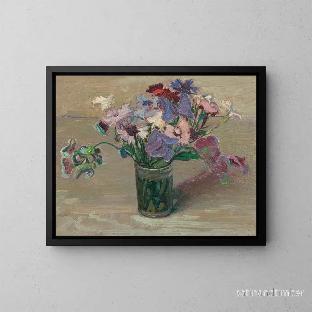 Reproduktion av målningen Studie av blommor – James Edward Hervey MacDonald Reproduktion av målningen Studie av blommor – James Edward Hervey MacDonald