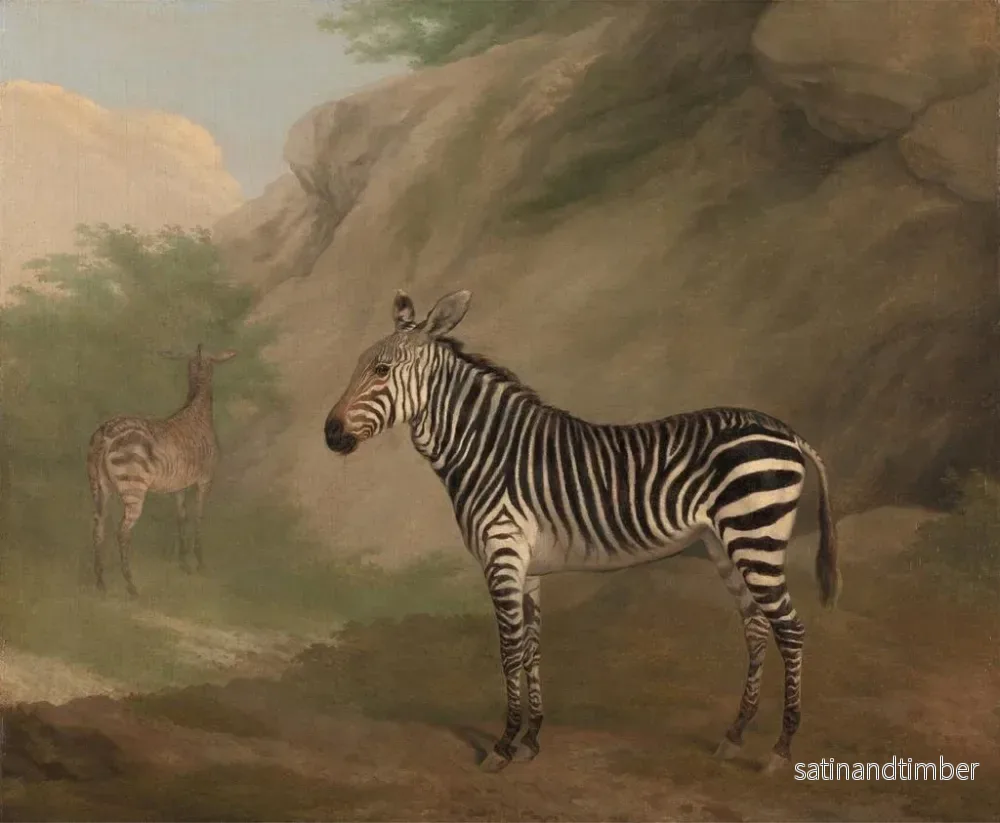Reproduktion av målningen Zèbre - Jacques-Laurent Agasse - Bild 2