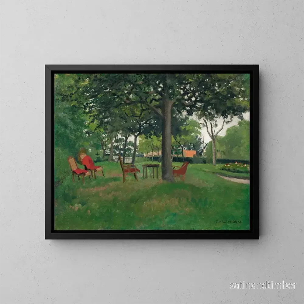 Reproduktion av målningen Les Fauteuils de Varengeville - Félix Vallotton