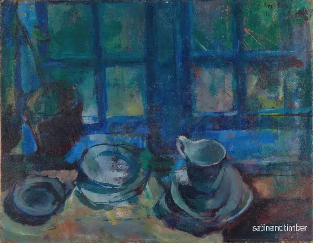 Reproduktion av målningen La cuisine bleue - Ludvig Karsten - Bild 2