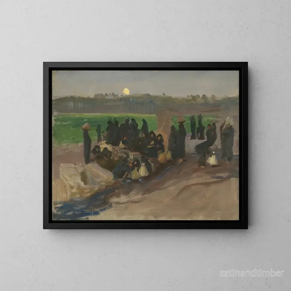 Reproduktion av målningen Porteurs d’eau sur le Nil – John Singer Sargent Reproduktion av målningen Porteurs d’eau sur le Nil – John Singer Sargent