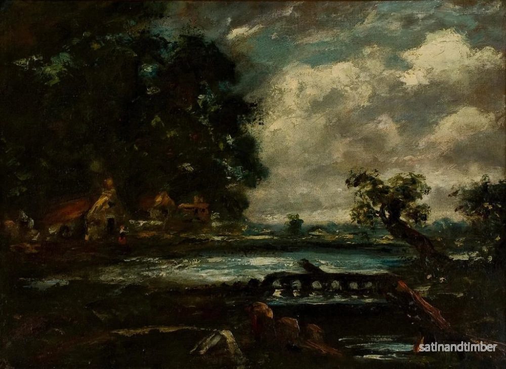 Reproduktion av målningen Studie för Den hoppande hästen - John Constable - Bild 2