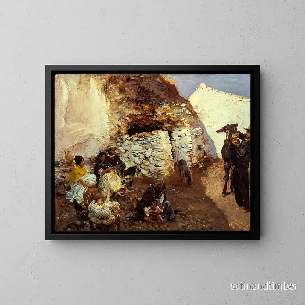 Reproduktion av målningen Campement de gitans – John Singer Sargent Reproduktion av målningen Campement de gitans – John Singer Sargent