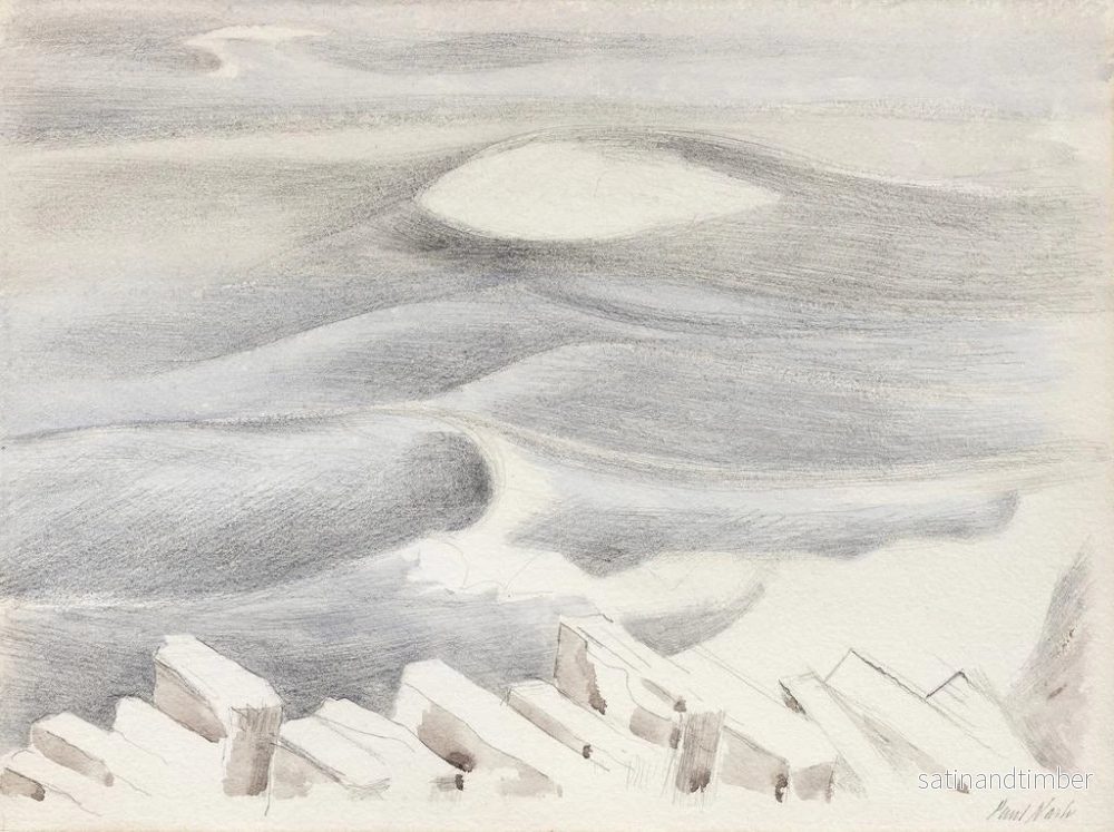 Reproduktion av målningen Vågorna - Paul Nash - Bild 2