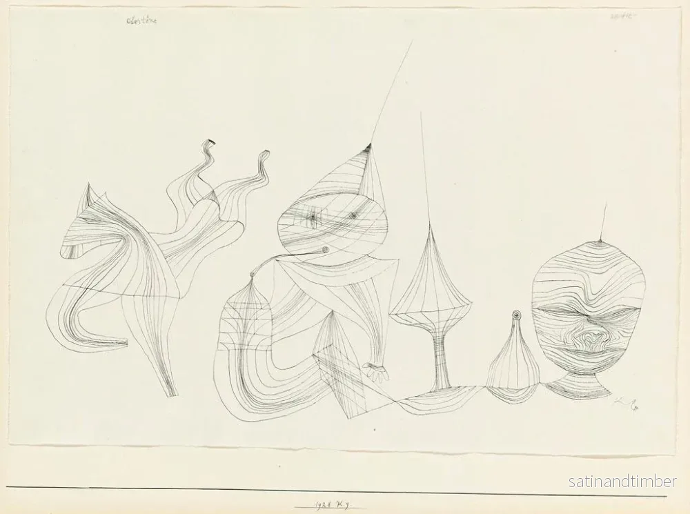 Reproduktion av målningen Harmonier av Obertne - Paul Klee - Bild 2