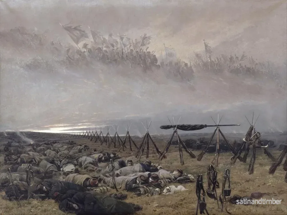 Reproduktion av målningen Le Rêve - Jean-Baptiste Édouard Detaille - Bild 2