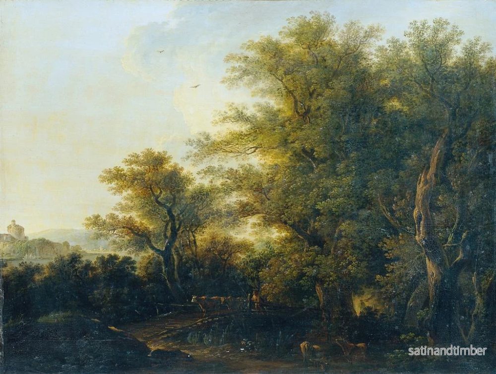 Reproduktion av målningen Ute ur skogen - Johann Josef Schindler - Bild 2