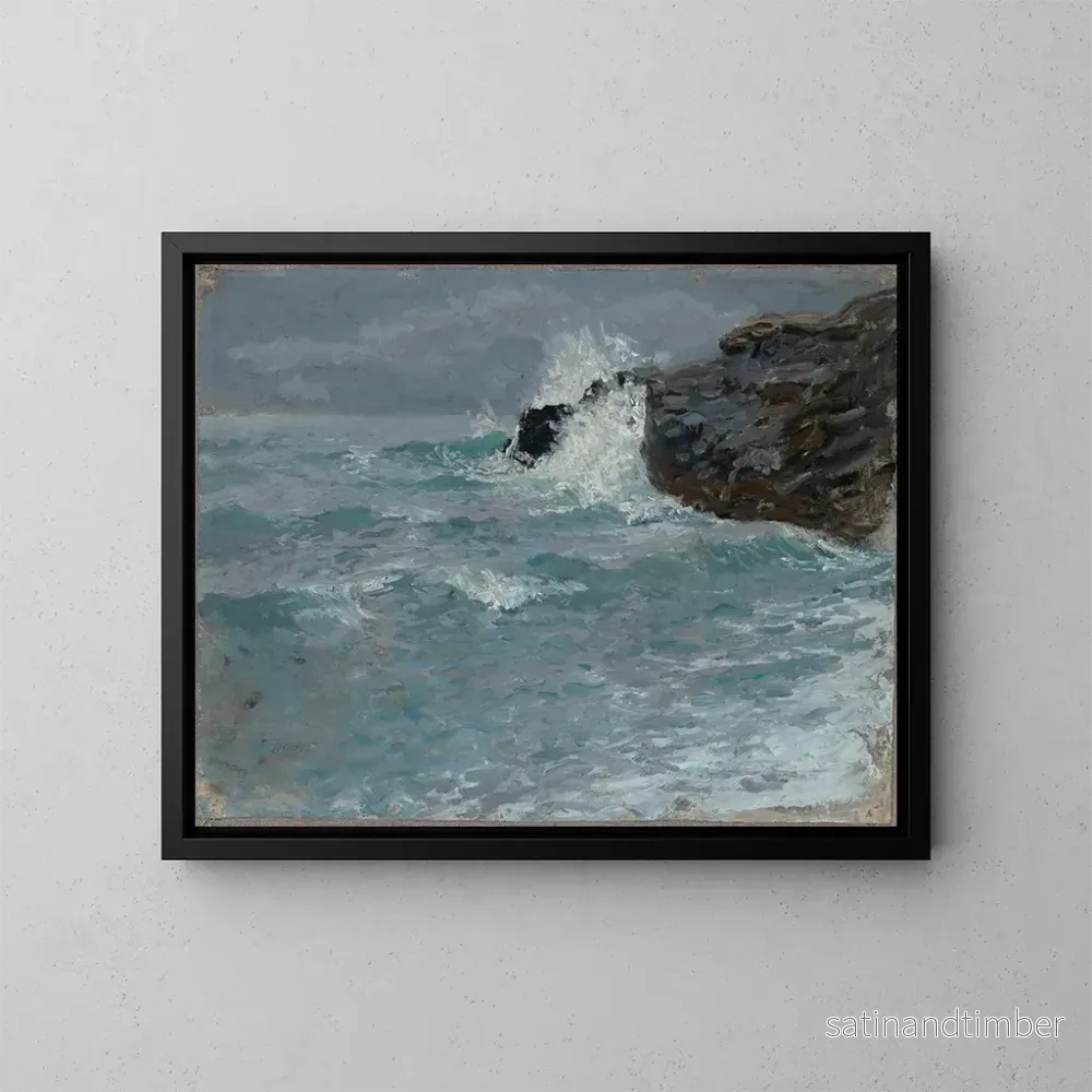 Reproduktion av målningen Rupture de la mer – Franz Xaver Hoch Reproduktion av målningen Rupture de la mer – Franz Xaver Hoch