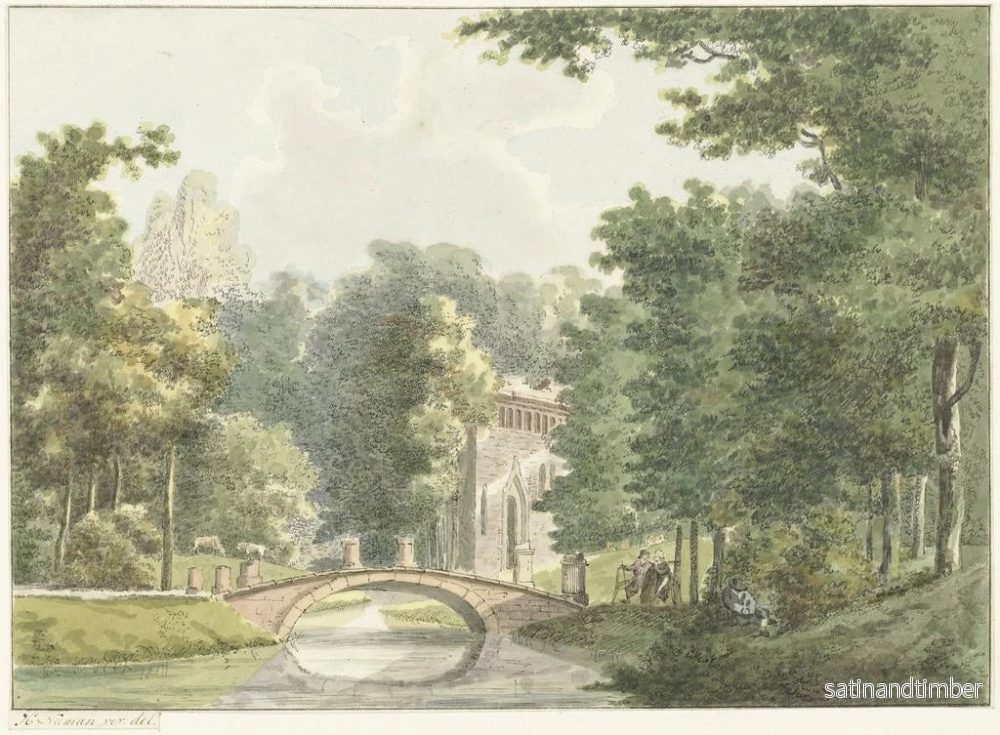 Reproduktion av målningen Le domaine de Velzerbeek près de Velsen - Hermanus Numan - Bild 2