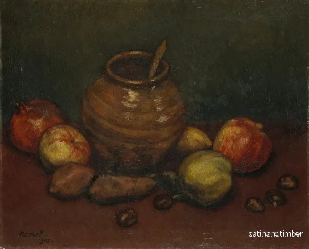 Reproduktion av målningen Stilllife - Isidre Nonell - Bild 2
