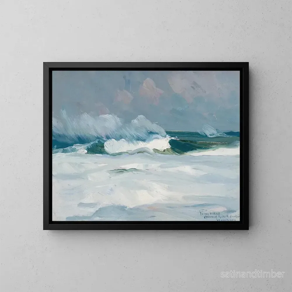 Reproduktion av målningen La Mer - Charles Herbert Woodbury