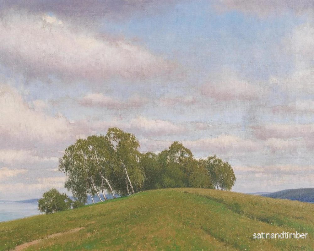 Reproduktion av målningen Sommardag i Khler - Ferdinand Brunner - Bild 2