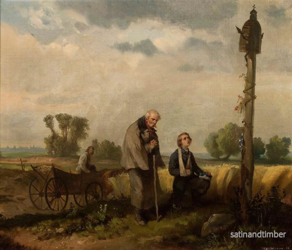 Reproduktion av målningen Le retour des sons insurgés - Franciszek Kostrzewski - Bild 2