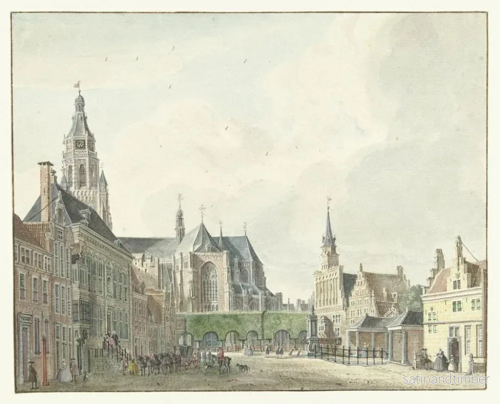 Reproduktion av målningen Marknad i Arnhem - Jan de Beijer - Bild 2