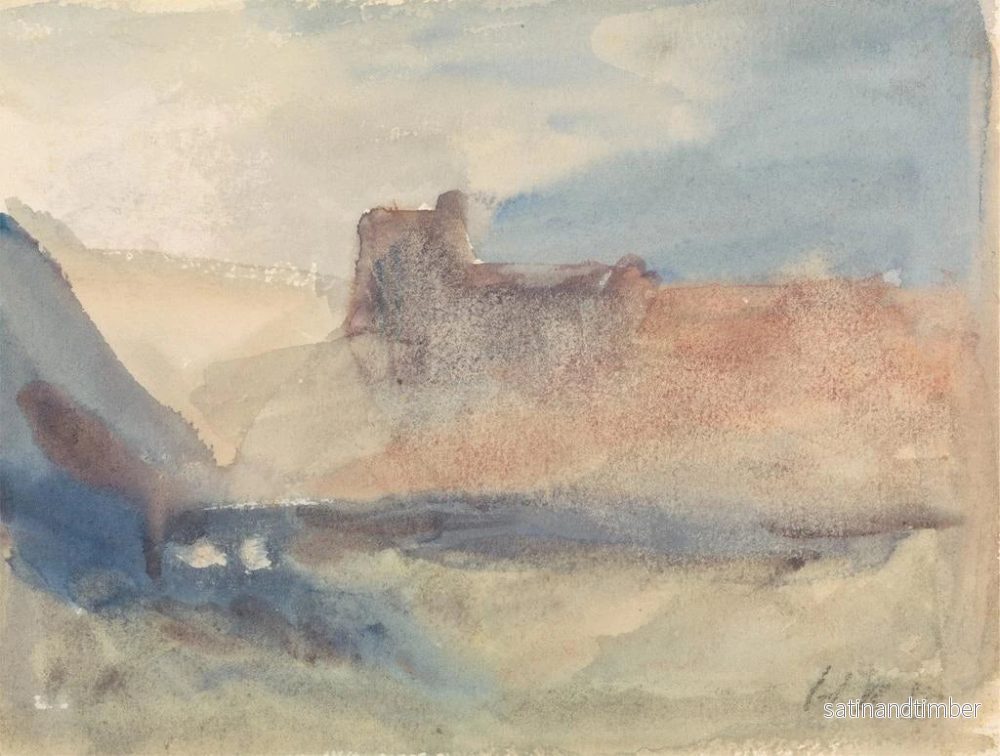 Reproduktion av målningen Côte nära Tunis - Hercules Brabazon Brabazon - Bild 2