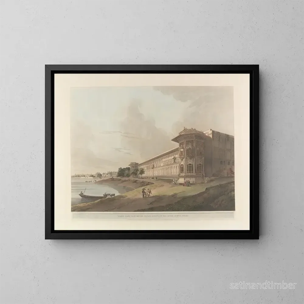 Reproduktion av målningen Scène orientale Pl03 - Thomas Daniell