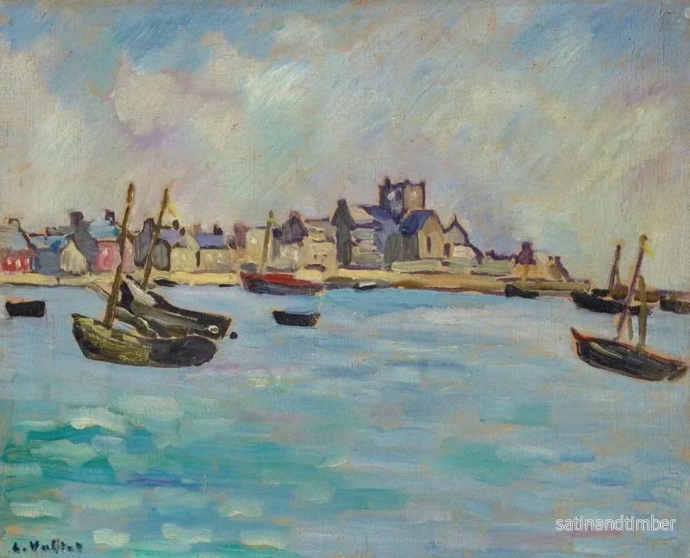 Reproduktion av målningen Marine - Louis Valtat - Bild 2