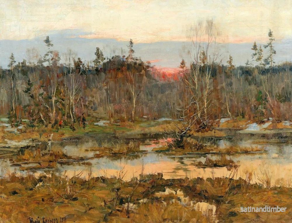 Reproduktion av målningen På jakt - Julius Sergius Klever - Bild 2