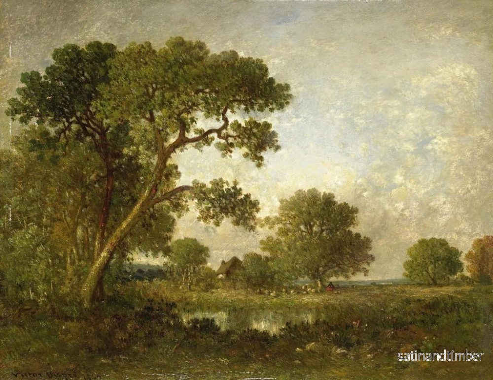 Reproduktion av målningen Landskap - Léon Victor Dupré - Bild 2