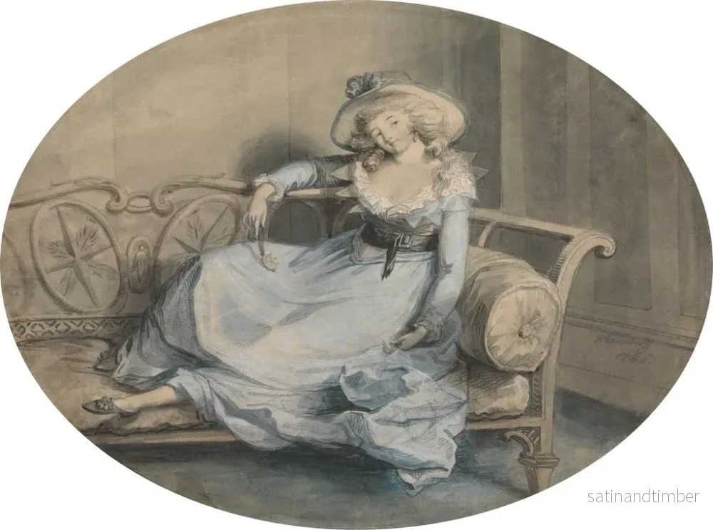 Reproduktion av målningen L'Assignation - Johann Heinrich Ramberg - Bild 2