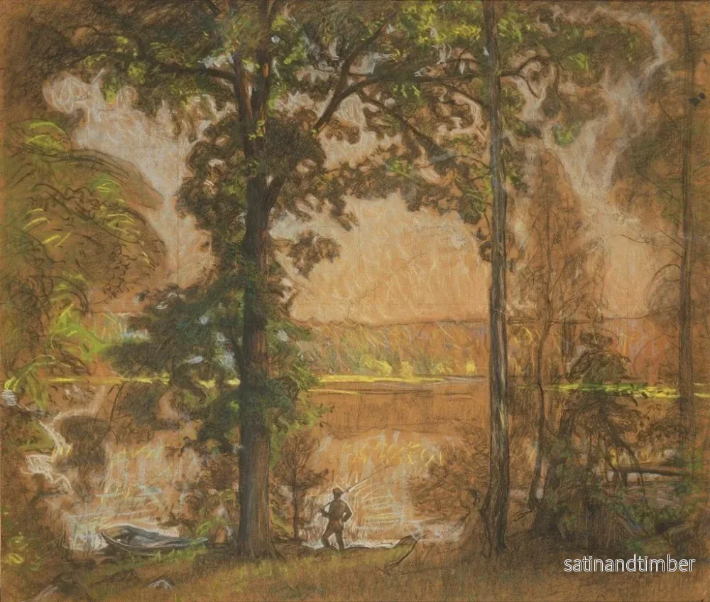 Reproduktion av målningen Landskap av däck - Richard Bergh - Bild 2