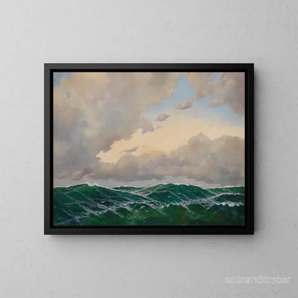 Reproduktion av målningen Marine - Max Jensen