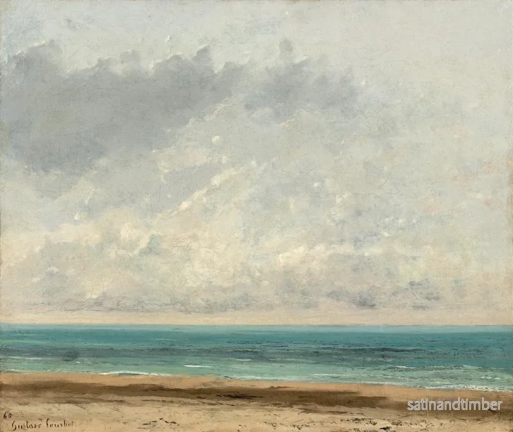 Reproduktion av målningen Mer lugn - Gustave Courbet - Bild 2