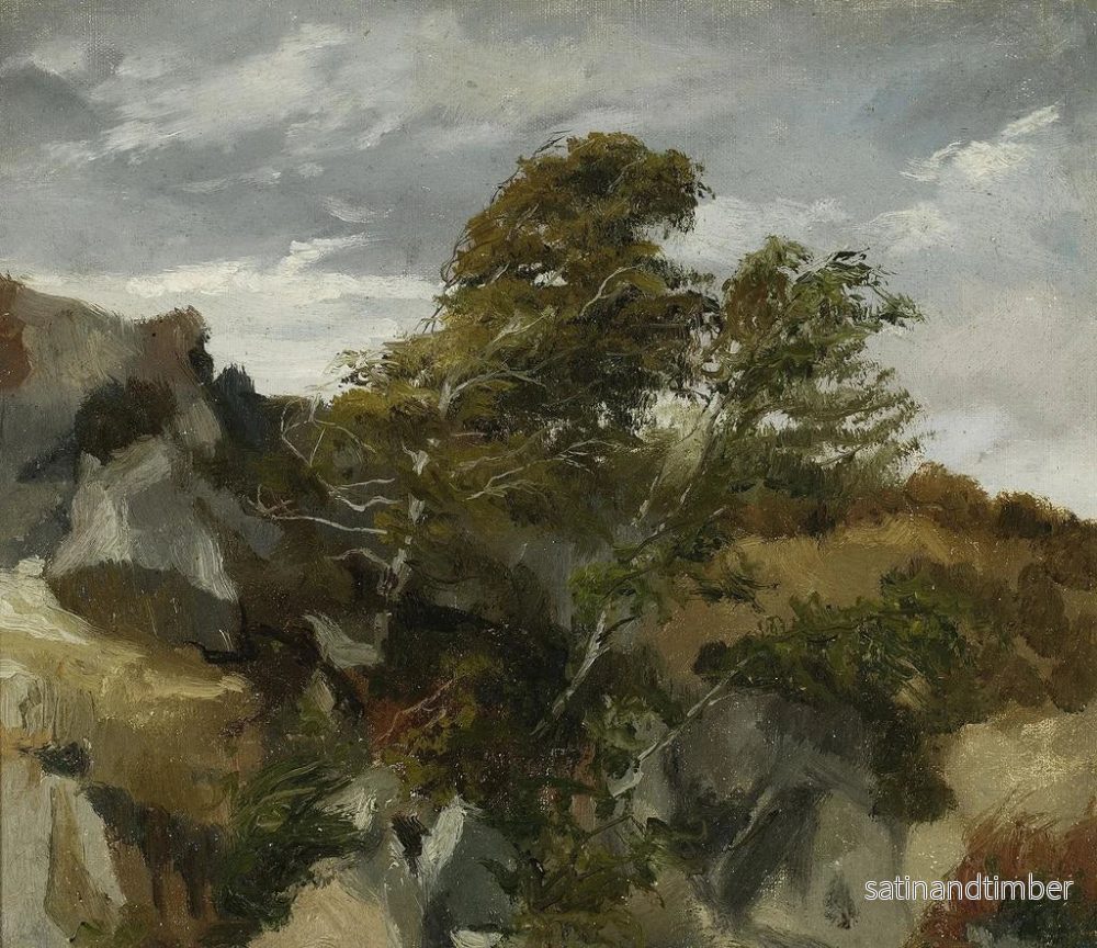Reproduktion av målningen Landskap av Bortniki vid floden Dniestr - Henryk Rodakowski - Bild 2