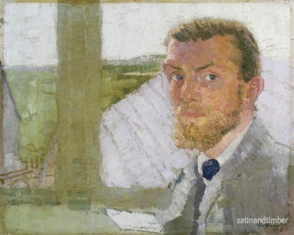 Reproduktion av målningen Självporträtt - Max Beckmann - Bild 2