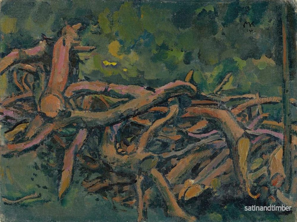 Reproduktion av målningen i träskulptur - Koloman Moser - Bild 2