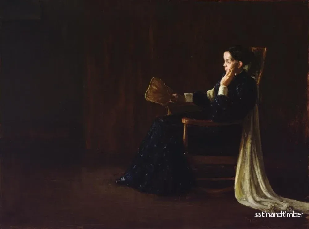 Reproduktion av målningen av konstnärens mor - Henry Ossawa Tanner - Bild 2