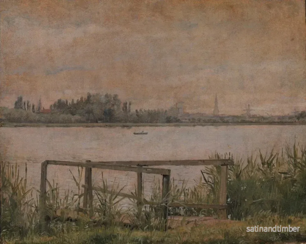 Reproduktion av målningen Vue de Copenhague depuis Dosseringen - Christen Købke - Bild 2