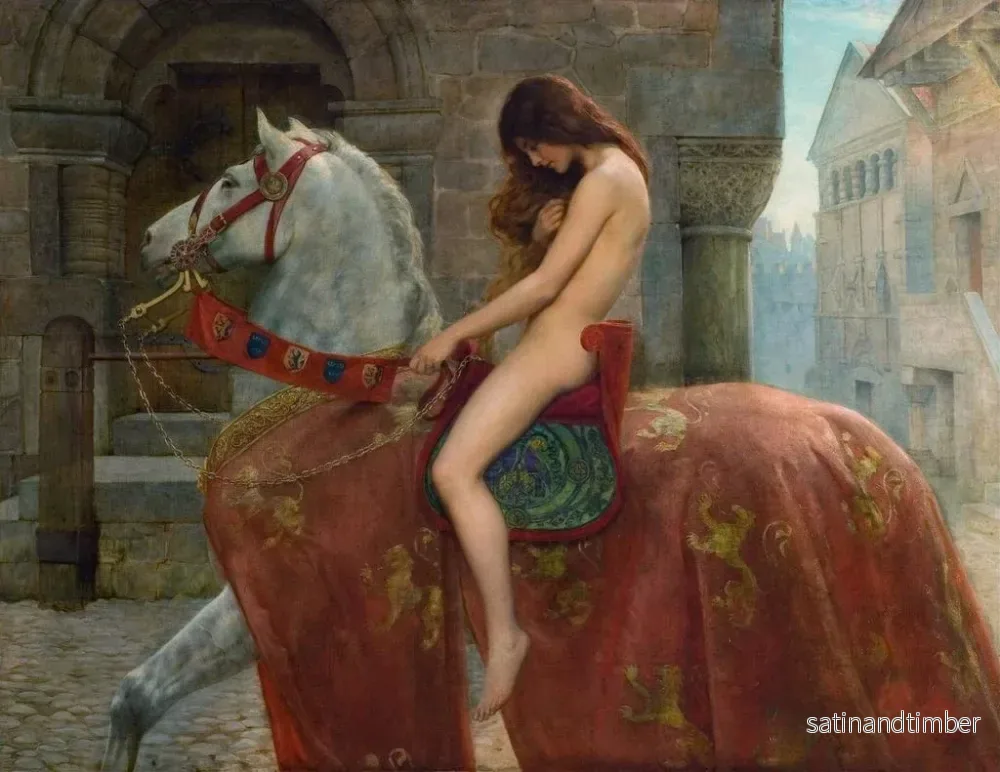Reproduktion av målningen Lady Godiva - John Collier - Bild 2