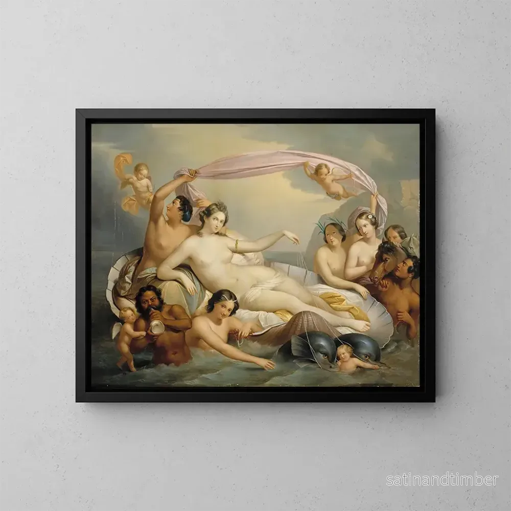 Reproduktion av målningen Le Triomphe de Galatée – Berndt Abraham Godenhjelm Reproduktion av målningen Le Triomphe de Galatée – Berndt Abraham Godenhjelm