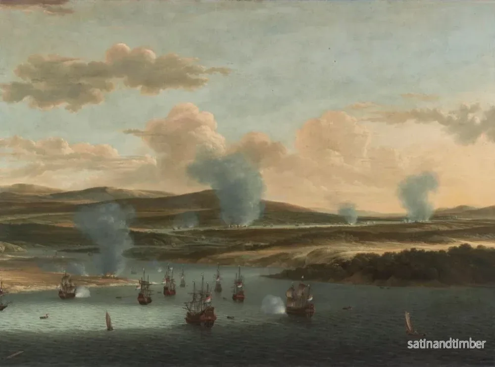 Reproduktion av målningen Bataille de Medway - Willem Schellinks - Bild 2