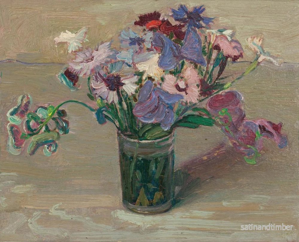 Reproduktion av målningen Studie av blommor - James Edward Hervey MacDonald - Bild 2