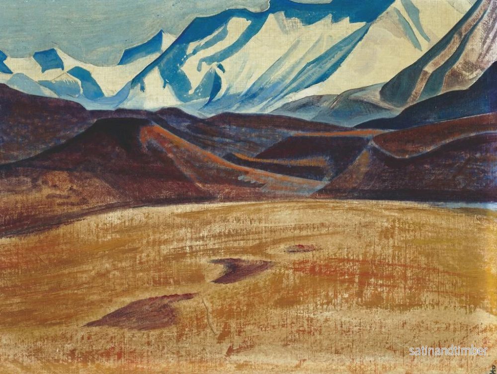 Reproduktion av målningen Plaines de Depsang - Nicholas Roerich - Bild 2