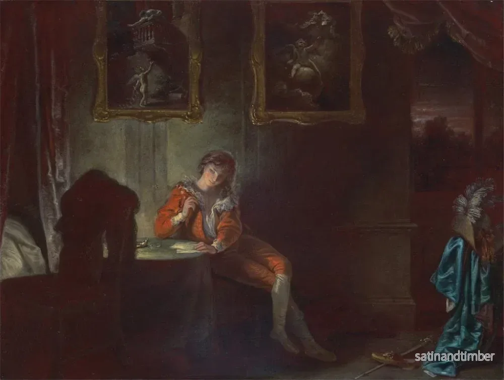 Reproduktion Les Sept Âges de l'Homme – Robert Smirke — Älskare - Bild 2