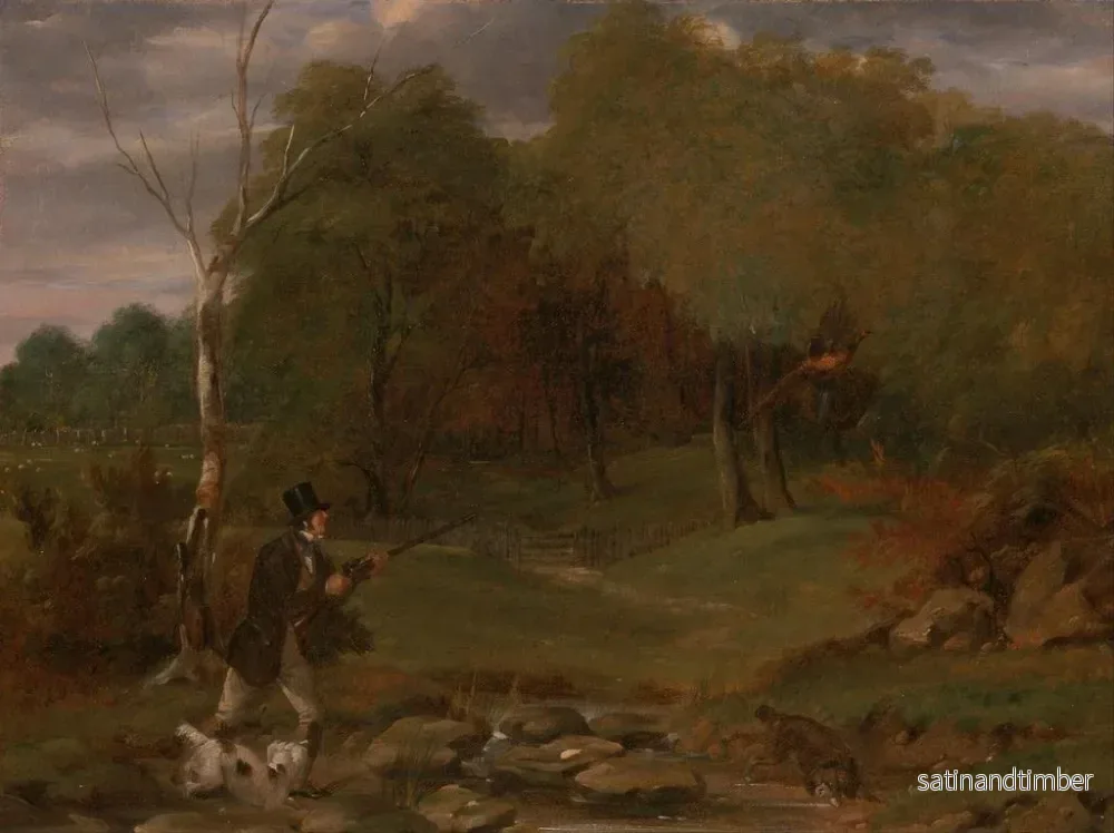 Reproduktion av målningen Tir au faisan - Edward Duncan - Bild 2