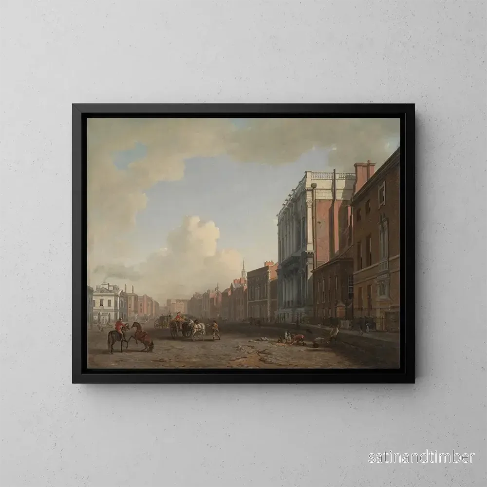 Reproduktion av målningen Whitehall - William Marlow