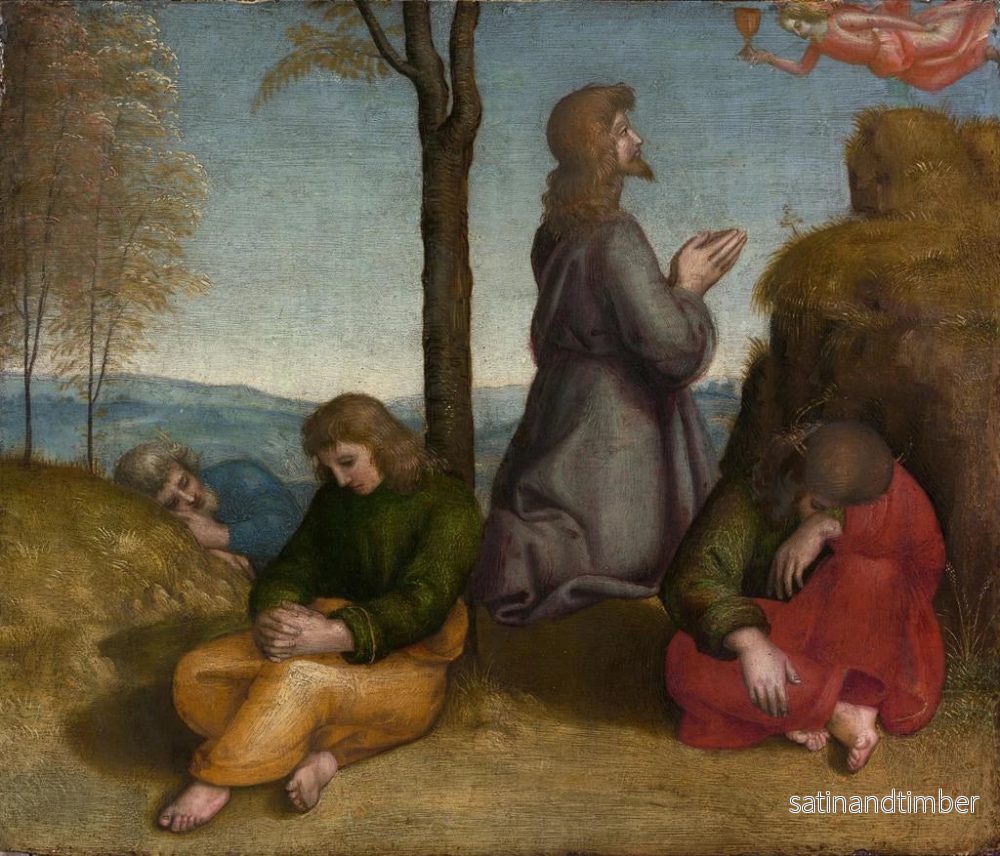Reproduktion av målningen L'Agonie dans le jardin - Raphaël - Bild 2