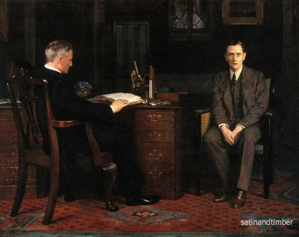 Reproduktion av målningen Dödsdomen - John Collier - Bild 2