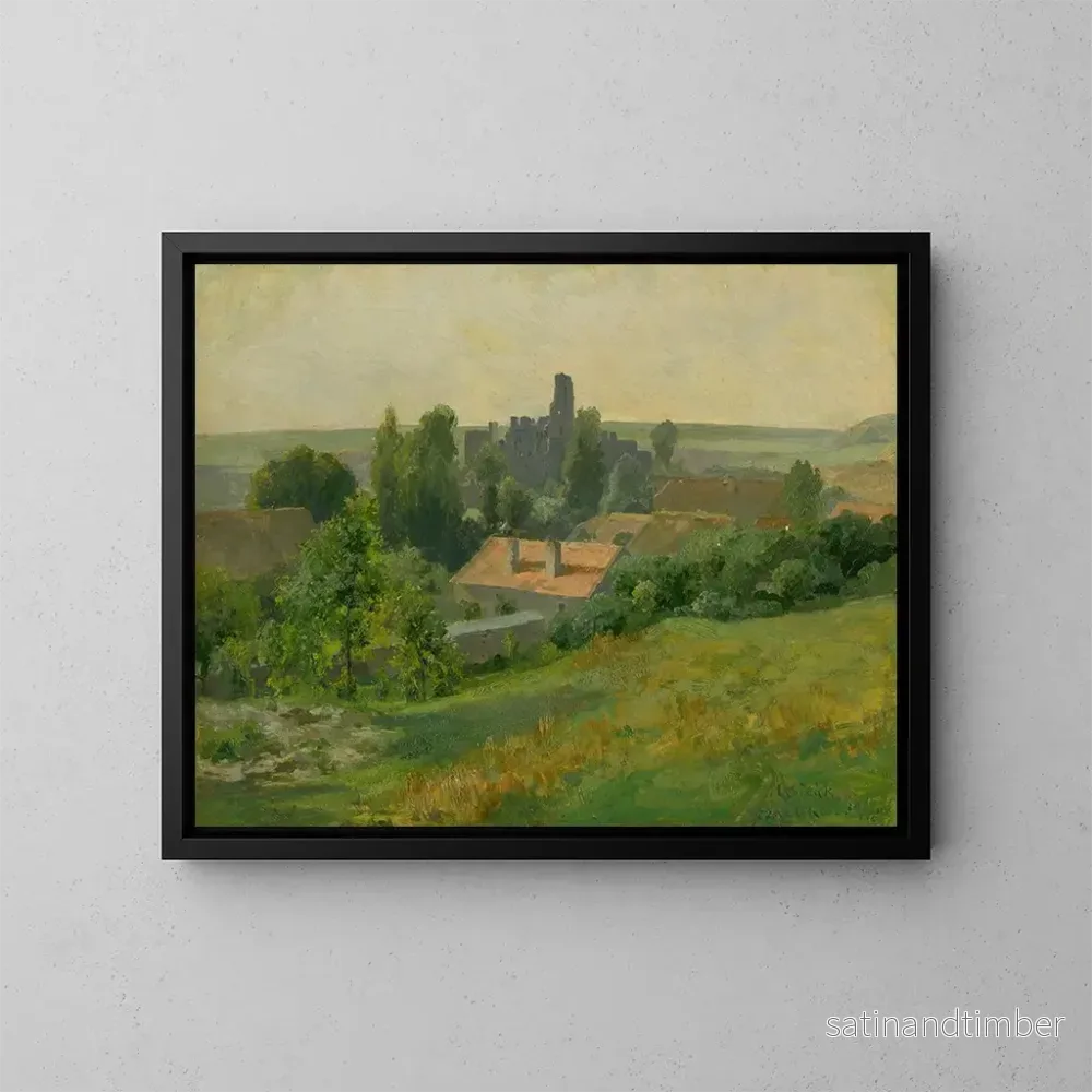 Reproduktion av målningen Château d'Oko - Ludovit Ordok