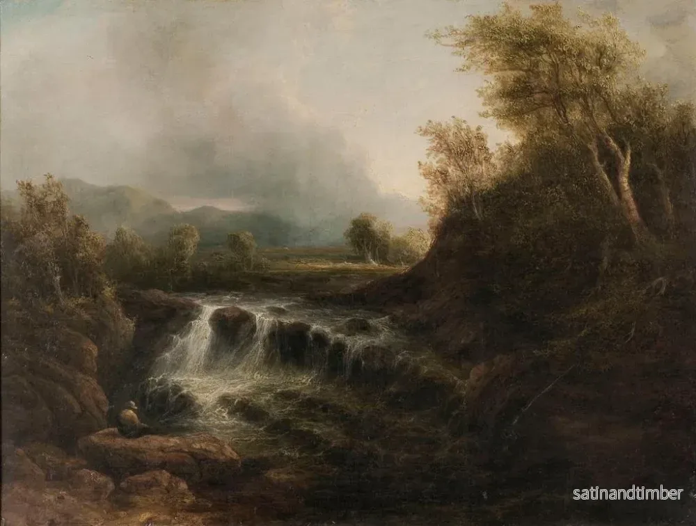 Reproduktion av målningen Landskap norsk - Jacob van Ruisdael - Bild 2